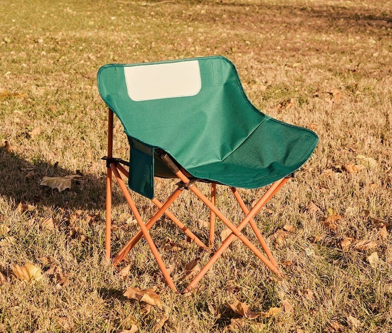 Camping Outdoor Folding Chair Portable Recliner Fishing Stool Beach