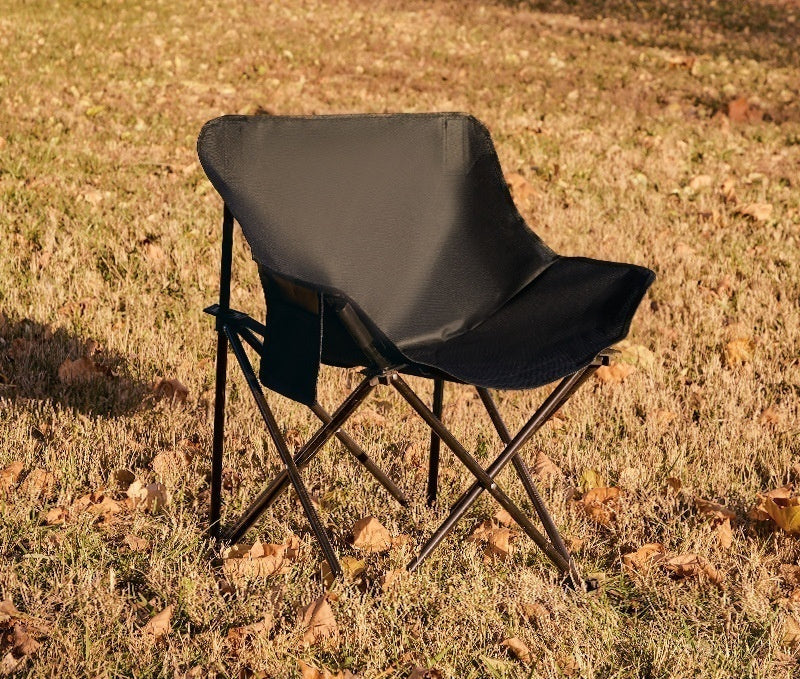 Camping Outdoor Folding Chair Portable Recliner Fishing Stool Beach