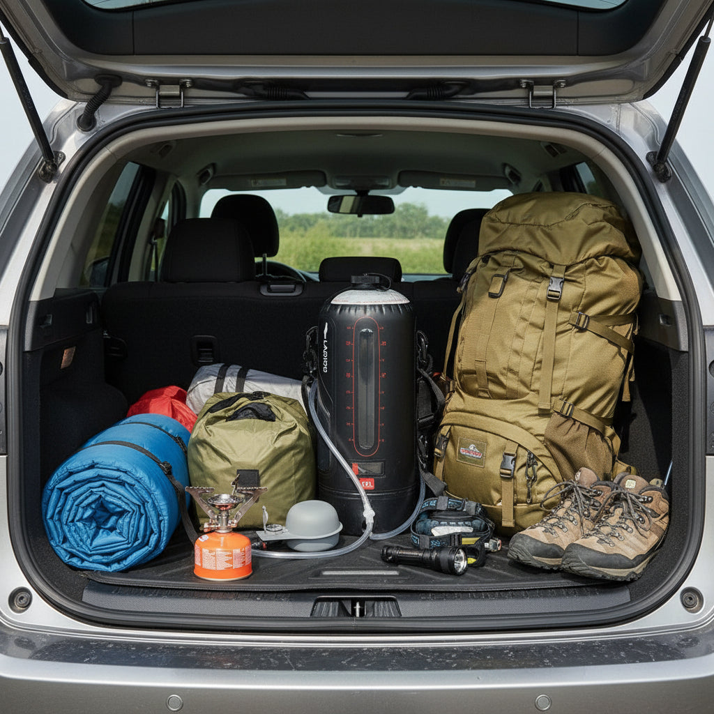 Portable Solar Shower Bag – Stay Fresh Anywhere Outdoors