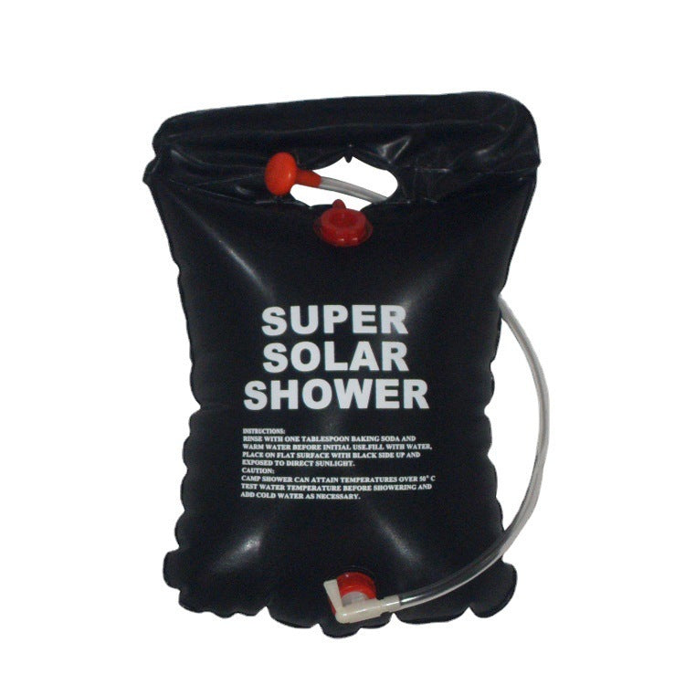 Compact Outdoor Solar Shower Bag - Warm Water On The Go