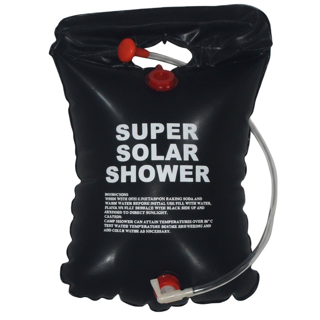 Compact Outdoor Solar Shower Bag - Warm Water On The Go