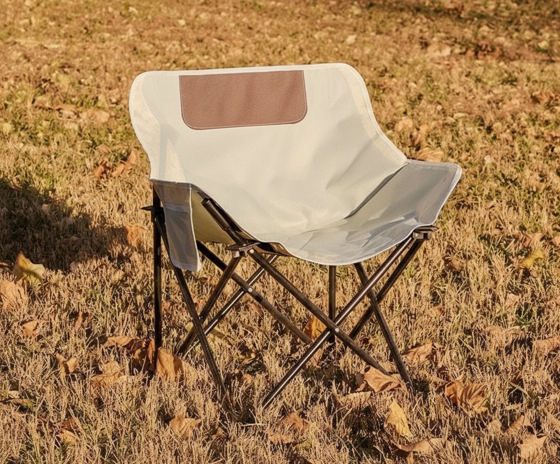 Camping Outdoor Folding Chair Portable Recliner Fishing Stool Beach